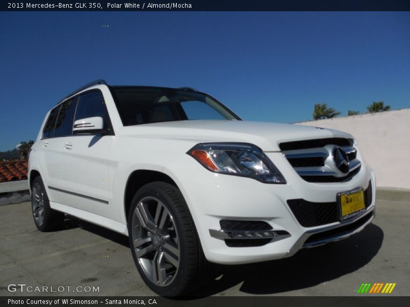 Polar White / Almond/Mocha 2013 Mercedes-Benz GLK 350