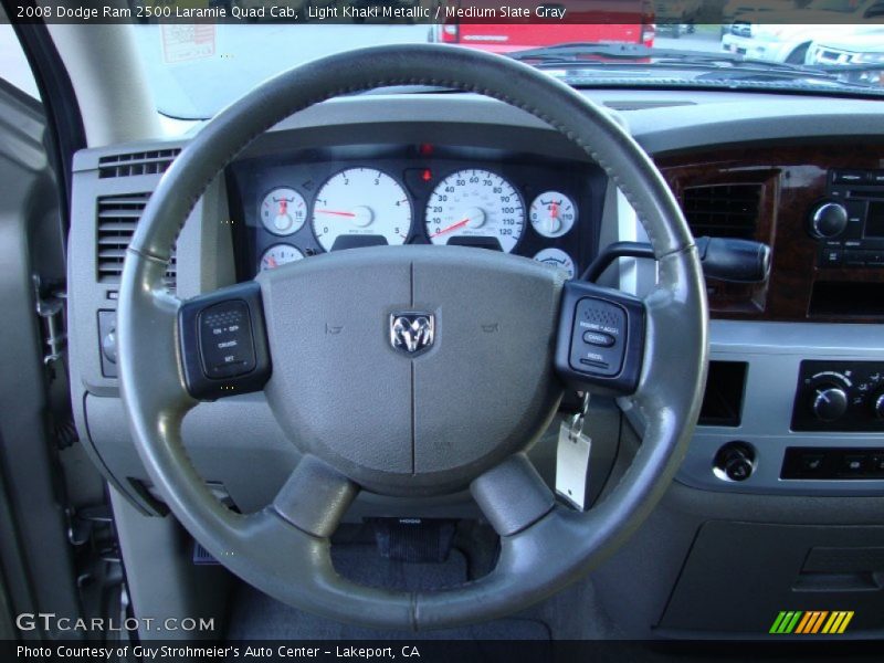  2008 Ram 2500 Laramie Quad Cab Steering Wheel