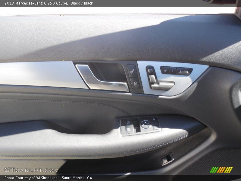 Black / Black 2013 Mercedes-Benz C 250 Coupe