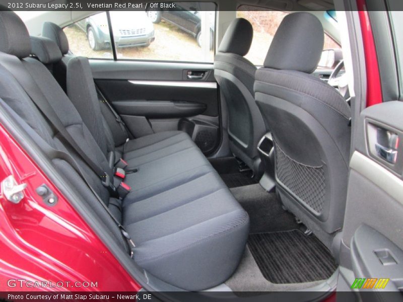 Venetian Red Pearl / Off Black 2012 Subaru Legacy 2.5i