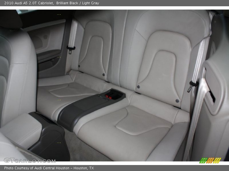 Rear Seat of 2010 A5 2.0T Cabriolet
