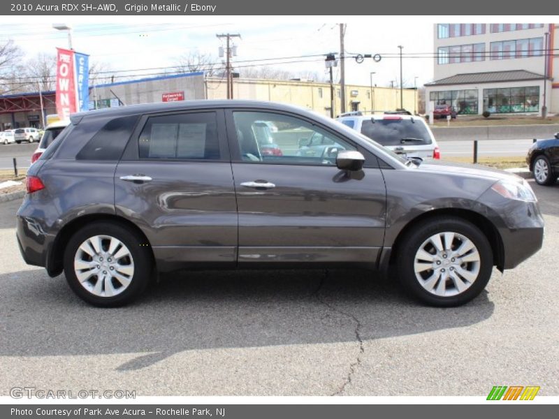 Grigio Metallic / Ebony 2010 Acura RDX SH-AWD