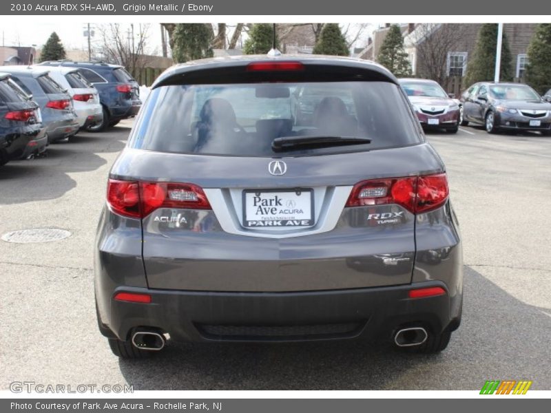 Grigio Metallic / Ebony 2010 Acura RDX SH-AWD