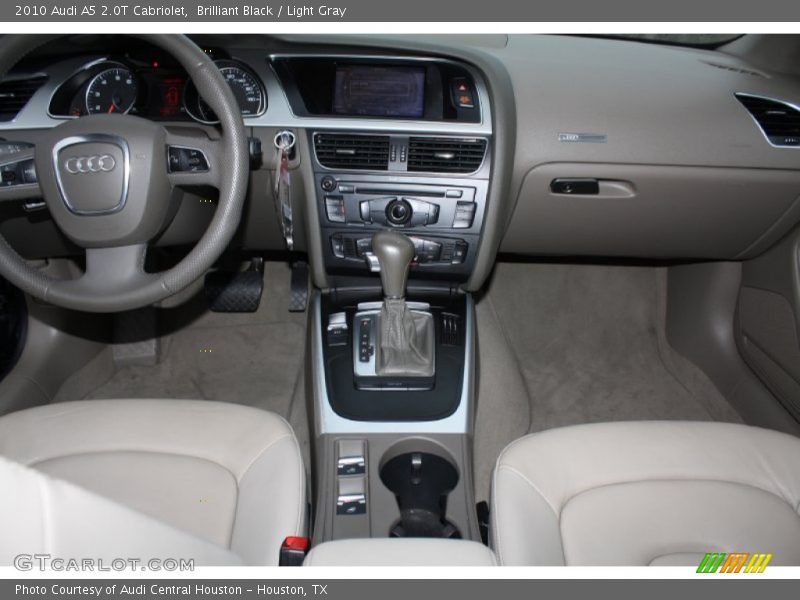 Dashboard of 2010 A5 2.0T Cabriolet