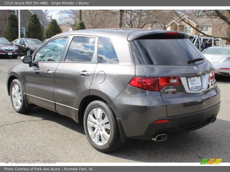 Grigio Metallic / Ebony 2010 Acura RDX SH-AWD