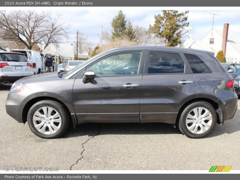 Grigio Metallic / Ebony 2010 Acura RDX SH-AWD