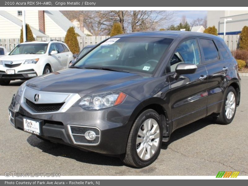 Grigio Metallic / Ebony 2010 Acura RDX SH-AWD