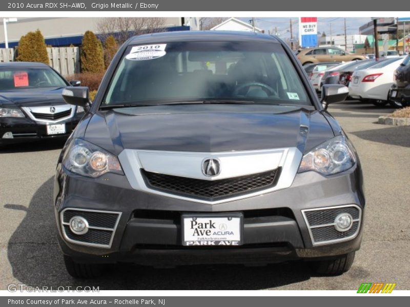 Grigio Metallic / Ebony 2010 Acura RDX SH-AWD