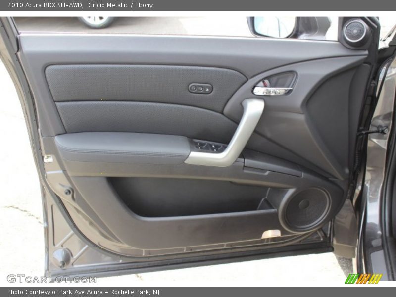 Grigio Metallic / Ebony 2010 Acura RDX SH-AWD