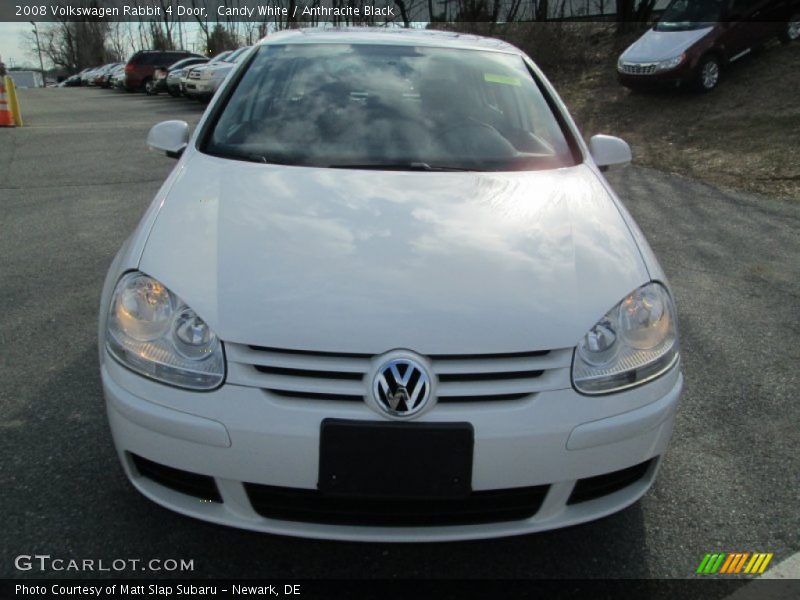 Candy White / Anthracite Black 2008 Volkswagen Rabbit 4 Door