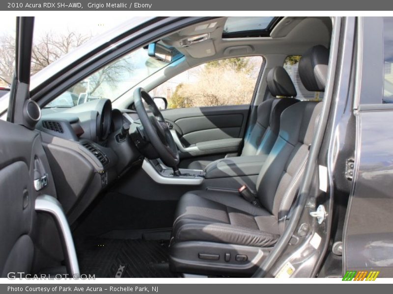 Grigio Metallic / Ebony 2010 Acura RDX SH-AWD