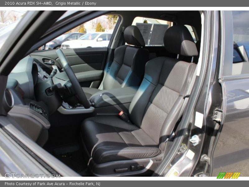 Grigio Metallic / Ebony 2010 Acura RDX SH-AWD