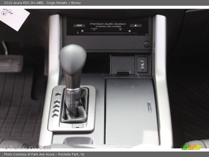 Grigio Metallic / Ebony 2010 Acura RDX SH-AWD