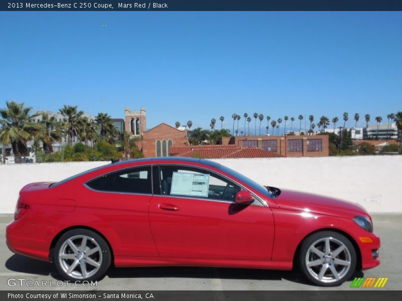  2013 C 250 Coupe Mars Red
