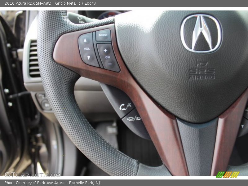 Grigio Metallic / Ebony 2010 Acura RDX SH-AWD