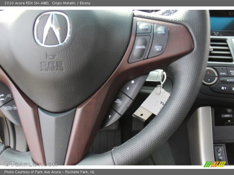 Grigio Metallic / Ebony 2010 Acura RDX SH-AWD