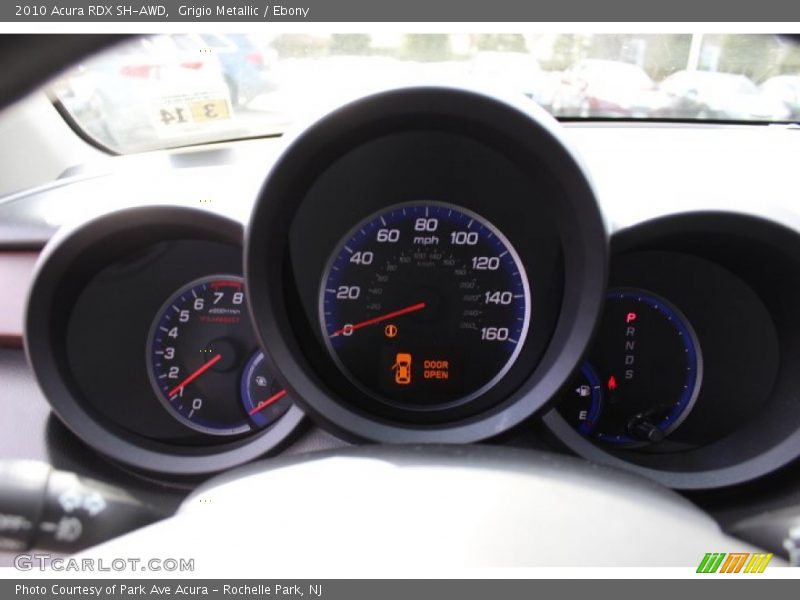 Grigio Metallic / Ebony 2010 Acura RDX SH-AWD