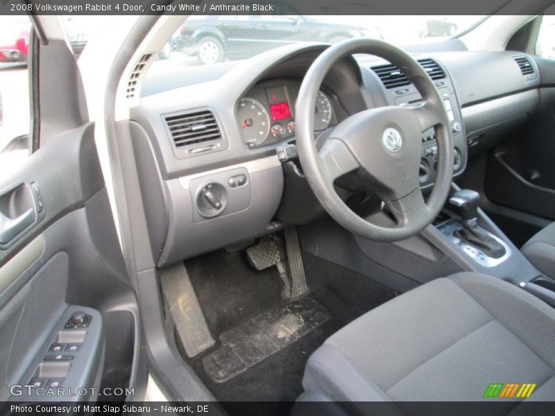 Anthracite Black Interior - 2008 Rabbit 4 Door 