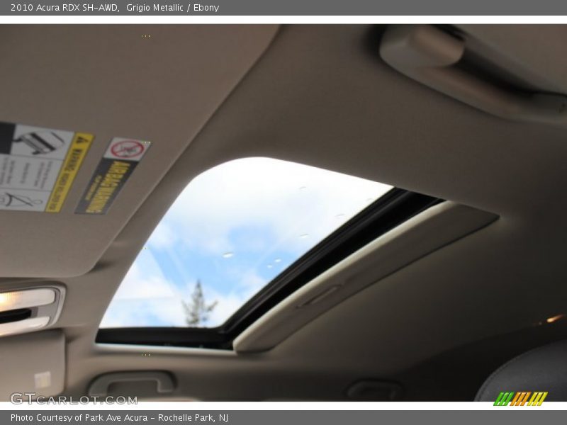 Grigio Metallic / Ebony 2010 Acura RDX SH-AWD