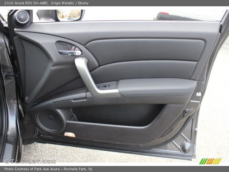Grigio Metallic / Ebony 2010 Acura RDX SH-AWD