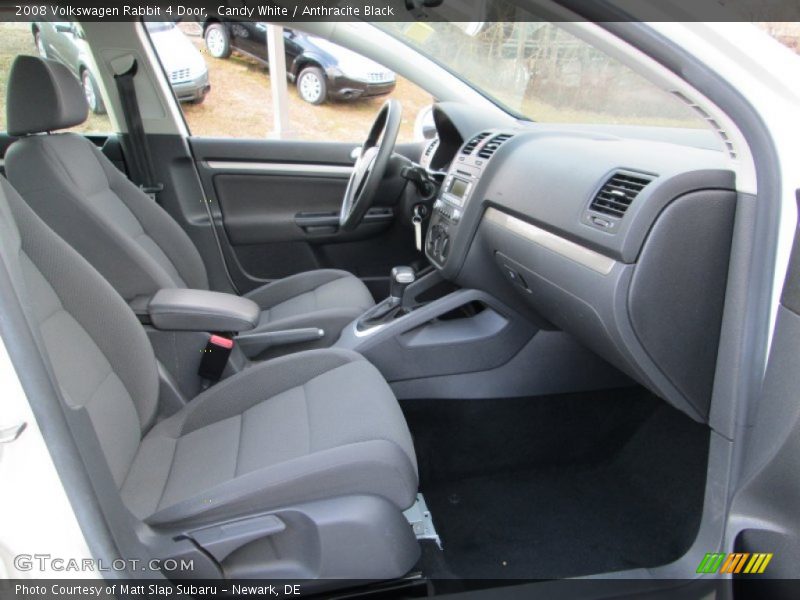 Candy White / Anthracite Black 2008 Volkswagen Rabbit 4 Door