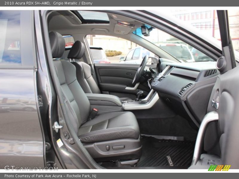 Grigio Metallic / Ebony 2010 Acura RDX SH-AWD