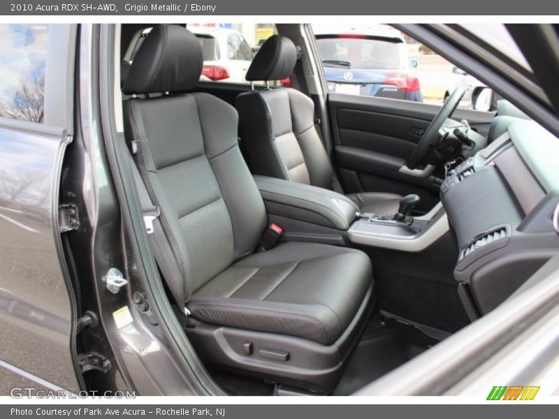 Grigio Metallic / Ebony 2010 Acura RDX SH-AWD