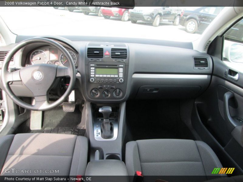 Candy White / Anthracite Black 2008 Volkswagen Rabbit 4 Door