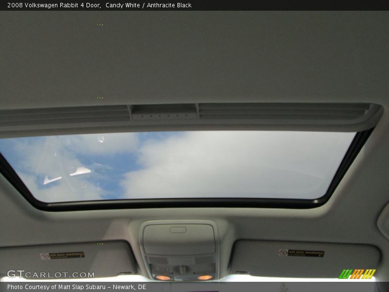 Candy White / Anthracite Black 2008 Volkswagen Rabbit 4 Door