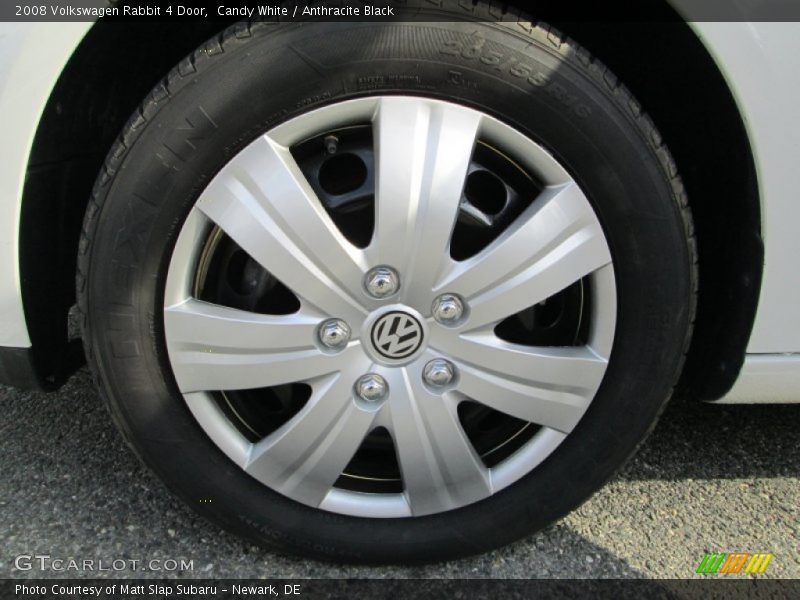 Candy White / Anthracite Black 2008 Volkswagen Rabbit 4 Door