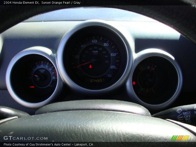 Sunset Orange Pearl / Gray 2004 Honda Element EX