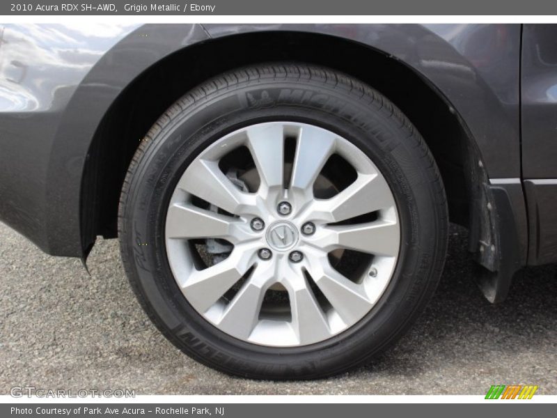 Grigio Metallic / Ebony 2010 Acura RDX SH-AWD