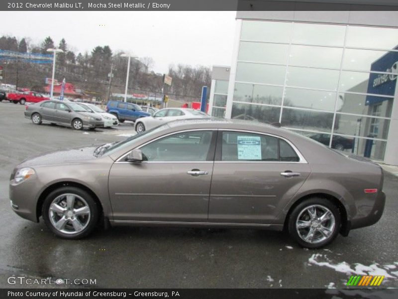 Mocha Steel Metallic / Ebony 2012 Chevrolet Malibu LT