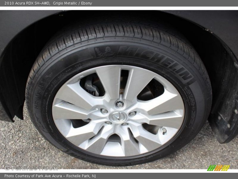 Grigio Metallic / Ebony 2010 Acura RDX SH-AWD