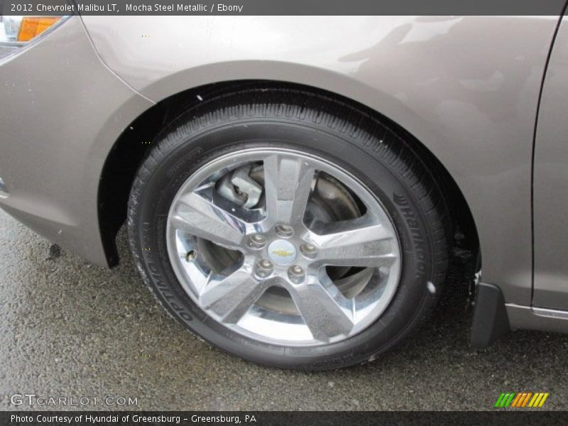 Mocha Steel Metallic / Ebony 2012 Chevrolet Malibu LT