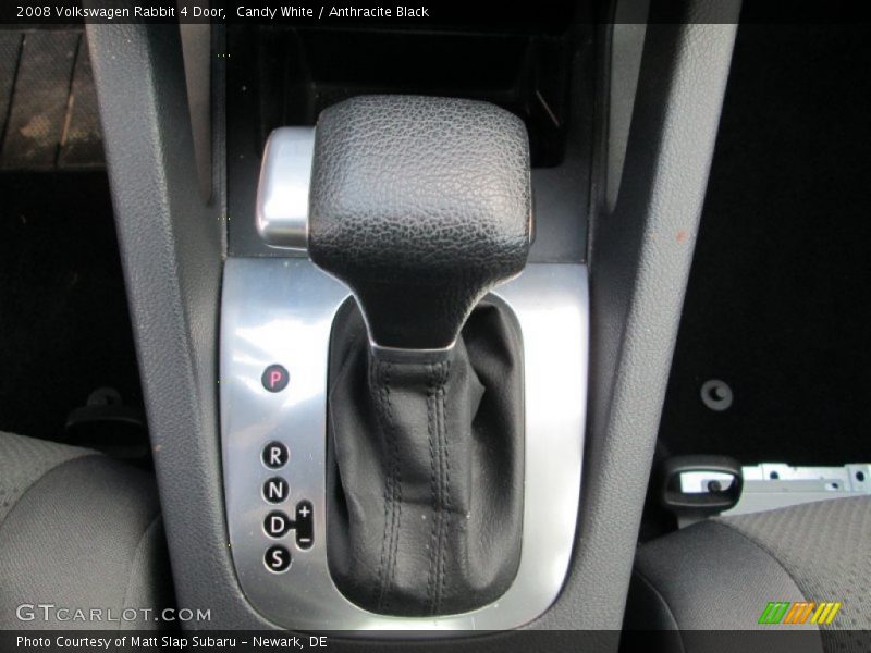  2008 Rabbit 4 Door 6 Speed Tiptronic Automatic Shifter
