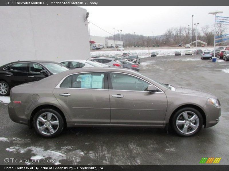 Mocha Steel Metallic / Ebony 2012 Chevrolet Malibu LT