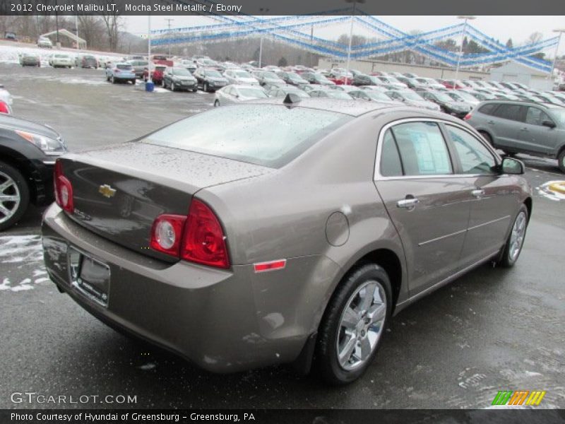 Mocha Steel Metallic / Ebony 2012 Chevrolet Malibu LT