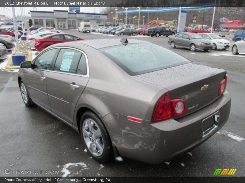 Mocha Steel Metallic / Ebony 2012 Chevrolet Malibu LT