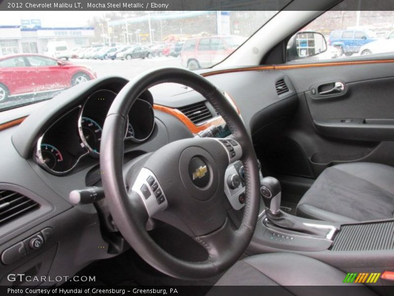 Mocha Steel Metallic / Ebony 2012 Chevrolet Malibu LT