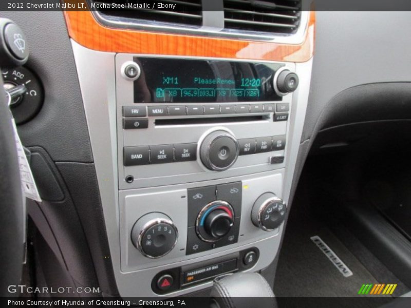 Mocha Steel Metallic / Ebony 2012 Chevrolet Malibu LT