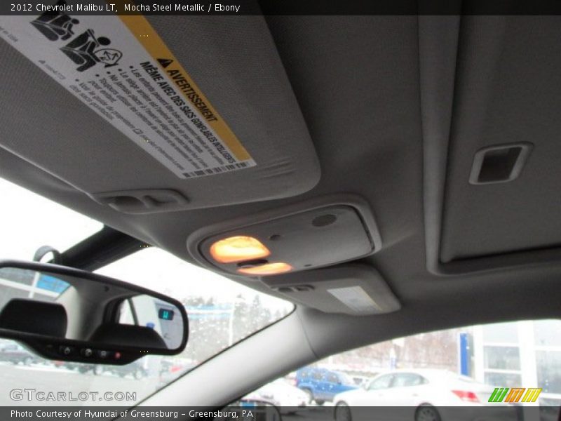 Mocha Steel Metallic / Ebony 2012 Chevrolet Malibu LT