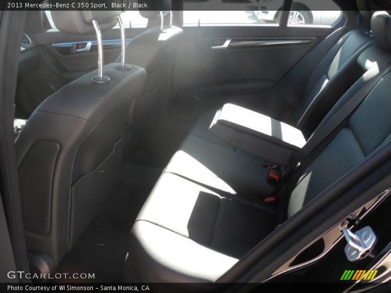 Black / Black 2013 Mercedes-Benz C 350 Sport