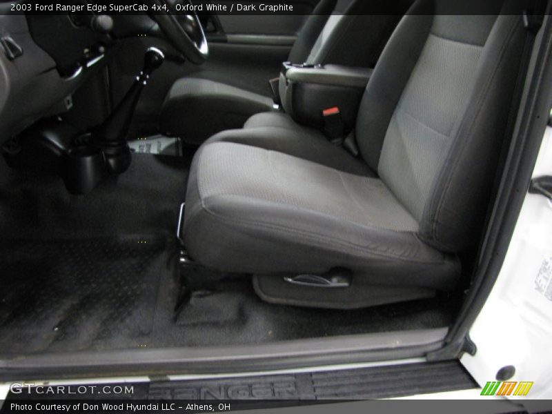 Oxford White / Dark Graphite 2003 Ford Ranger Edge SuperCab 4x4