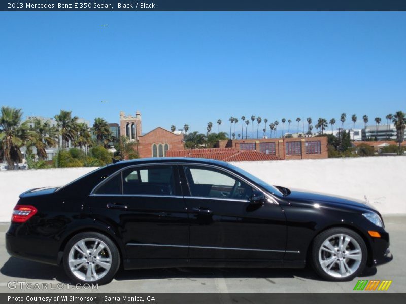 Black / Black 2013 Mercedes-Benz E 350 Sedan