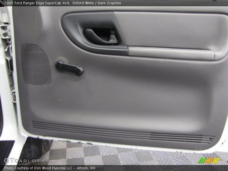 Oxford White / Dark Graphite 2003 Ford Ranger Edge SuperCab 4x4