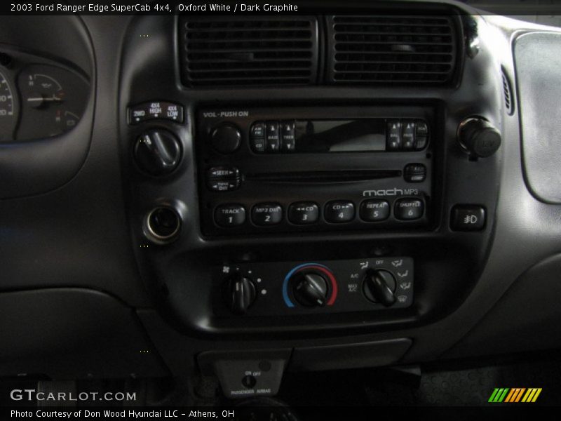 Oxford White / Dark Graphite 2003 Ford Ranger Edge SuperCab 4x4