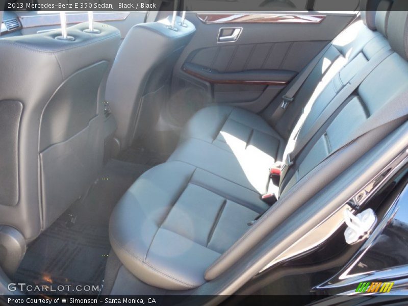 Black / Black 2013 Mercedes-Benz E 350 Sedan