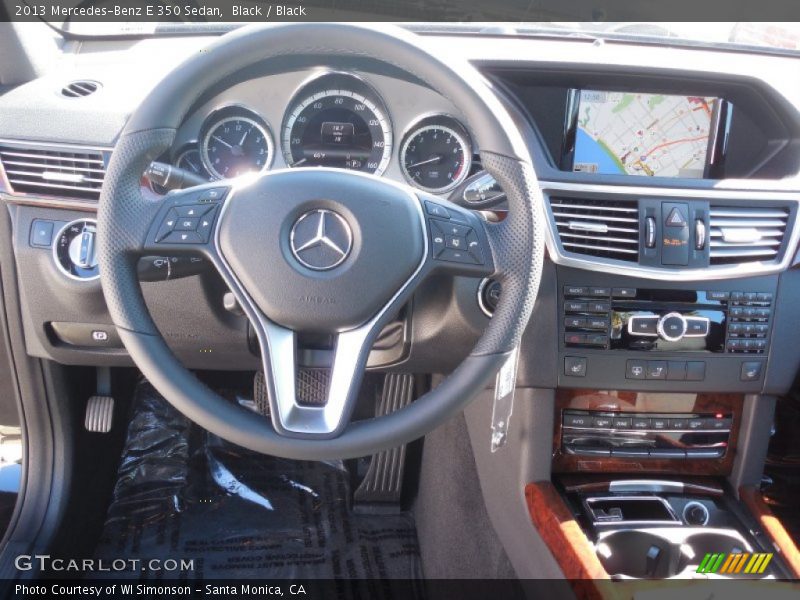 Black / Black 2013 Mercedes-Benz E 350 Sedan