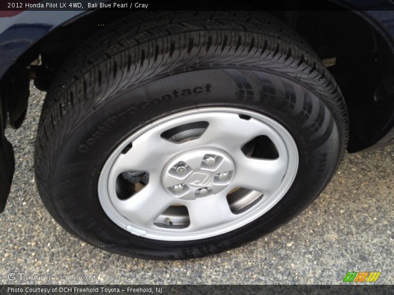 Bali Blue Pearl / Gray 2012 Honda Pilot LX 4WD